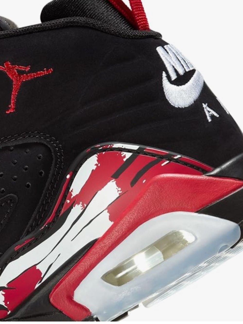 Jordan Big Kid's Jumpman MVP Black/University Red-White (DZ5577 061) - 7 NWT - Picture 7 of 7
